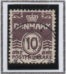 Stamps Denmark -  Cifras