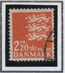 Stamps Denmark -  Escudo d' Armas