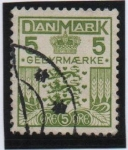 Sellos de Europa - Dinamarca -  Escudo