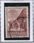 Stamps Denmark -  Molino