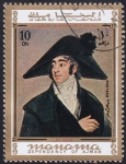 Stamps United Arab Emirates -  Conde Fernán Núñez, Goya