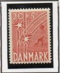 Stamps Denmark -  Exposición at Rail Junction