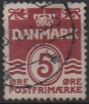 Stamps Denmark -  Cifras