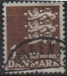 Sellos de Europa - Dinamarca -  Escudo d' Armas
