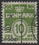 Stamps Denmark -  Cifras