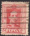 Stamps Spain -  317 A - Alfonso XIII