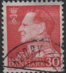 Stamps Denmark -  Rey Frederick IX