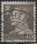 Stamps Denmark -  Rey Frederick IX
