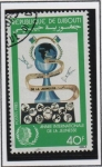 Stamps Djibouti -  Año Inter. d' l' Juventud