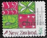 Stamps New Zealand -  Simbolos de Navidad - 2007