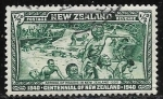Sellos de Oceania - Nueva Zelanda -  Maori Arrival