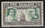 Stamps New Zealand -  Tasman & Ship