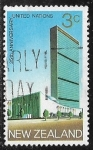 Stamps New Zealand -  25 Aniversario Naciones Unidas