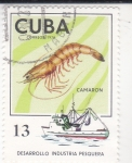 Sellos de America - Cuba -  Desarrollo Industria pesquera