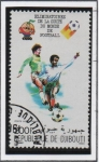 Stamps Djibouti -  Copa Mundial d' Futbol España 82