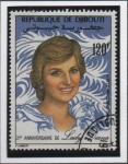 Stamps Africa - Djibouti -  21 Cumpleaños d' l¡ Princesa d' Gales