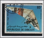 Stamps : Africa : Djibouti :  Varios Planeadores y Ala delta