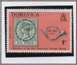 Stamps : America : Dominica :  Centenario d