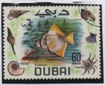Stamps United Arab Emirates -  Peces: Moonfish
