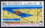 Stamps United Arab Emirates -  Launchingn of oil tanque Estoraje