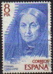 Stamps Spain -  ESPAÑA 1979 2513 Sello Personajes Españoles. Fernán Caballero (1796-1877) Usado