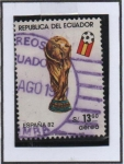 Stamps : America : Ecuador :  España 82