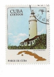 Sellos de America - Cuba -  Faros de Cuba. 