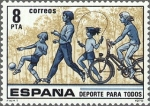 Stamps Spain -  ESPAÑA 1979 2517 Sello Nuevo Deporte para todos