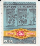 Stamps Cuba -  Historia del tabaco manufacturado