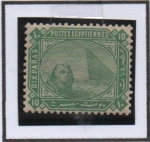 Sellos de Africa - Egipto -  Esfinge y Piramide