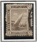 Stamps Egypt -  Barcos en el Nilo