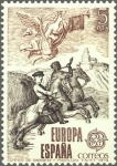 Stamps Spain -  ESPAÑA 1979 2520 Sello Nuevo Serie Europa CEPT Correo de Gabinete y Postillon