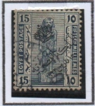 Sellos de Africa - Egipto -  Estatua d' Ramsés II