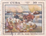 Sellos de America - Cuba -  Obras de arte del Museo Nacional