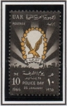 Stamps Egypt -  Emblema d' l' Policia