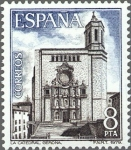 Stamps Spain -  ESPAÑA 1979 2528 Sello Nuevo Serie Paisajes y Monumentos Catedral de Gerona
