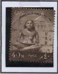 Stamps Egypt -  Escriba 2700 AD