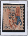 Stamps Egypt -  Neftalí