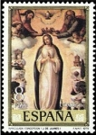 Stamps Spain -  ESPAÑA 1979 2537 Sello Nuevo Día del Sello. Juan de Juanes IV Cent. de su Muerte Inmaculada Concepci
