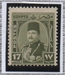 Stamps Egypt -  Rey Farouk