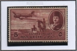 Sellos de Africa - Egipto -  Rey Farouk delta dan y Avion DC-3