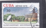 Stamps : America : Cuba :  Antenas parabólicas