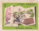 Sellos de America - Cuba -  Reforma agraria