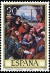 Stamps Spain -  ESPAÑA 1979 2540 Sello Nuevo Día del Sello. Juan de Juanes IV Cent. de su Muerte San Esteban en la S