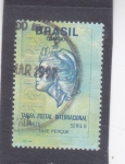 Stamps : America : Brazil :  Tarifa Postal