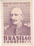 Stamps : America : Brazil :  Mariscal Hermes Da Fonseca
