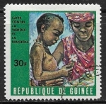 Sellos de Africa - Guinea -  Lucha contra la viruela