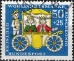 Stamps Germany -  Bienestar: Cuentos de los Hermanos Grimm(La princesa y el sapo).