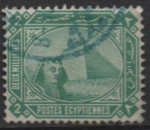 Stamps Africa - Egypt -  Esfinge y Piramide