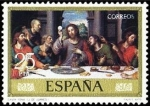 Stamps Spain -  ESPAÑA 1979 2541 Sello Nuevo Día del Sello. Juan de Juanes IV Cent. de su Muerte Santa Cena